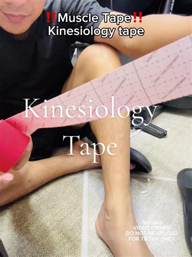 Kinesiology Tape for Effective Muscle Pain Relief