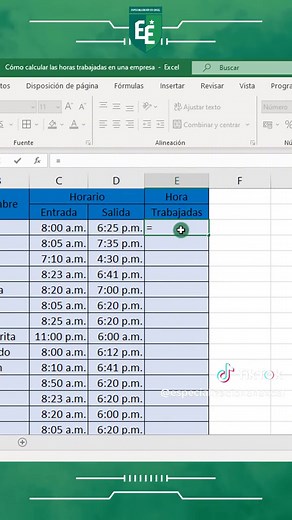 Cómo calcular horas trabajadas en Excel de manera fácil
