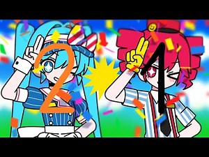 Mesmerizer, but Teto lyrics go first, then Miku lyrics
