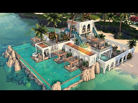 Sulani Lounge | The Sims 4 Speed Build | #EAPartner