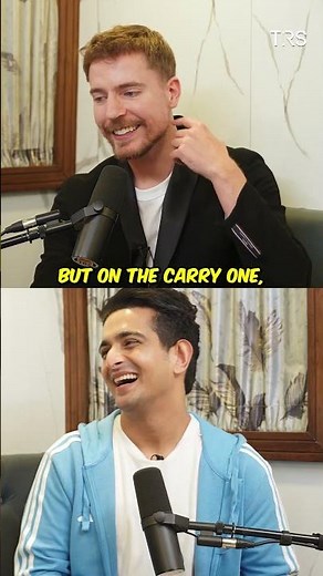 MrBeast Talks About CarryMinati's Parody Video Of Him #shorts