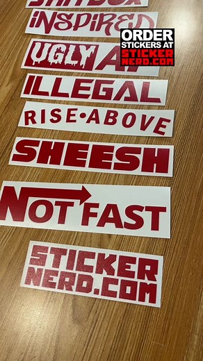 ➡️ StickerNerd.com - DESIGN CUSTOM STICKERS ONLINE - #stickers #stickers #decal #decals #jdm #jdmstickers #customstickers #low #stance #subie #wrx #honda #boost #windowstickers #mazda #jeep #slammed #bmw #vtec #tuner #mk5 #subaru #frs #mk4 #evo #drift #kdm