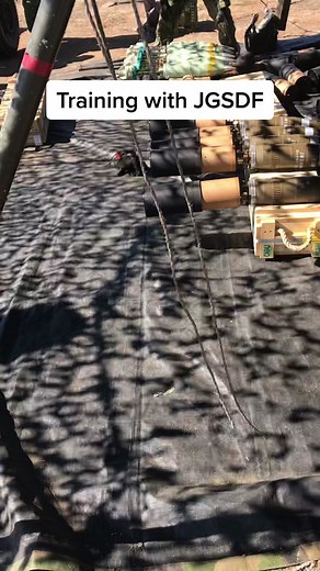 Training with JGSDF - Japanese Ground Self Defense Force