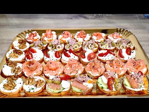 6 RECETTES D'APÉRITIFS POUR LES FÊTES TRÈS FACILE !! 😋 😋