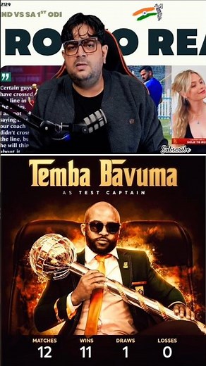 Temba Bavuma UNBEATEN Test Captaincy Record! 🟢| South Africa Dominance!