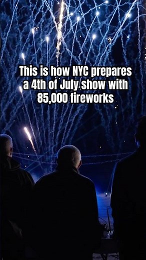 This is how NYC prepares a ‪@macys‬ 4th of July show with 85,000 fireworks 🎆🎇