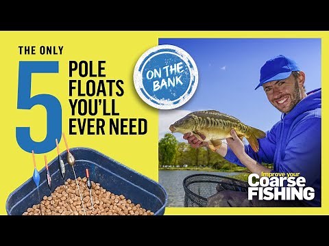 The five types of pole float every stillwater pole angler should have