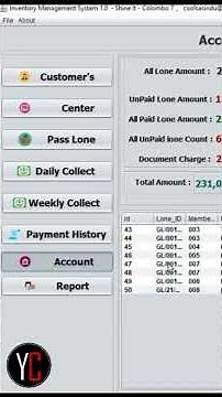 lone Management system java #short