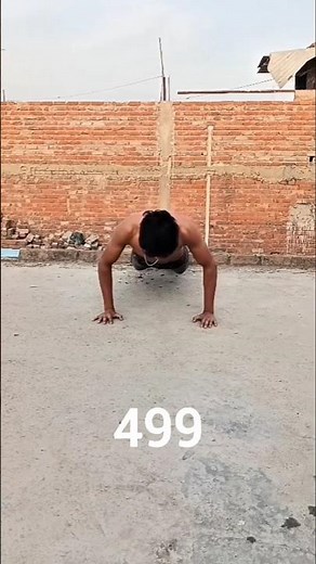 || 500 pushups challenge day 75/75 ||