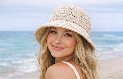 Crochet Bucket Hat Pattern | Easy Summer Sun Hat PDF (instant Download) - Etsy