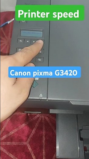 Canon pixma G3420 mono printer speed #printing #print #printer #canon #speed