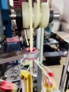 sisal rope weaving machine for making sisal rope buffs preparation step 2