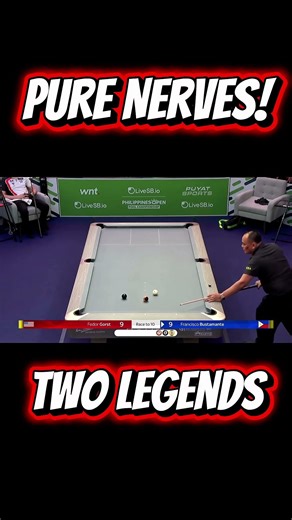 The Ghost vs Django! Intense hill hill match! 🔥😱 #billiards #billiardsgame #9ball #viralshorts