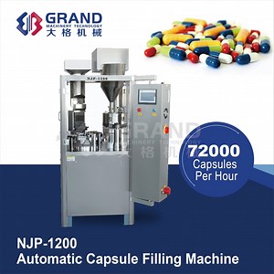 [Hot Item] Njp-1200 Fully Automatic Hard Gel Powder Granule Pellet Capsule Filling Machine