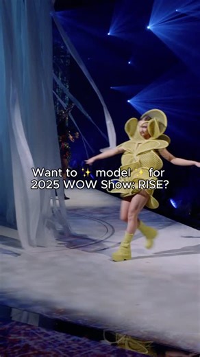 24K views · 538 reactions | Calling all performers! We're looking for dynamic movers and confident performers of all nationalities, genders and levels of experience to model in the 2025 WOW Show: RISE. Open auditions are happening soon: ️ 10am Sunday 4 May  Te Whaea: National Dance & Drama Centre, Wellington, New Zealand Find out more & pre-register at https://bit.ly/WOW-performer-auditions | World of WearableArt (WOW) | Facebook