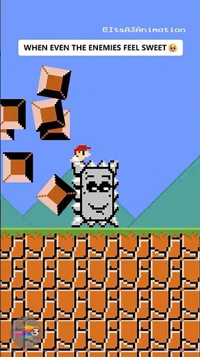 Enemy Felt sweet for baby Mario 🥹