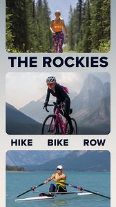 Our trainers don’t like to give up easy, so we hiked, biked, and rowed The Rockies. And then? We hiked, biked, and rowed some more. Needless to say, this one was a lot of fun. 🥾 🚴‍♀️ 🚣‍♀️ | iFIT