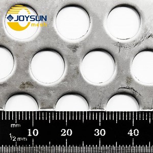 [Hot Item] Aluminium Perforated Metal Sheet Perforated Filter Round Hole Plate for Chemical Experiment