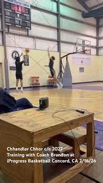 Chhandler Chhor c/o2027 Training w/ Coach Brandon, iProgress Basketball 2/16/26 #basketballtraining