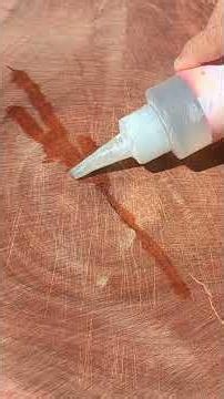 Wookworking Hack - How to Seal Small Cracks in End Grain Wood with CA Glue