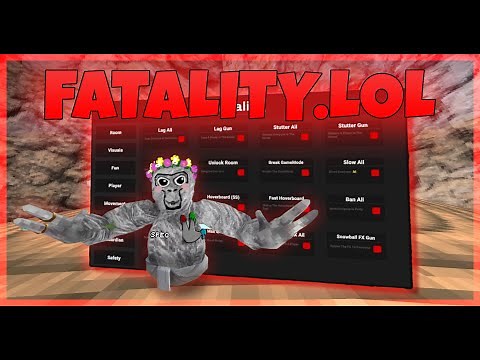 Is this The BEST MOD MENU IN GTAG?!?! | Fatality Mod Menu | Gorilla Tag Modding