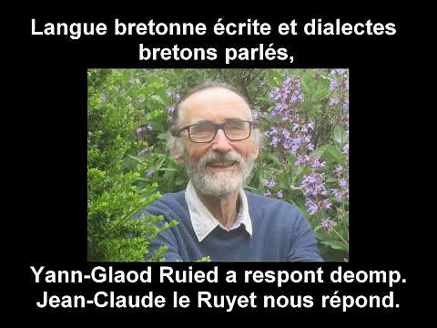 Langue bretonne, dialectes bretons, l'essentiel part. 1/2