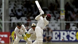 Lara's 153 not out against Australia