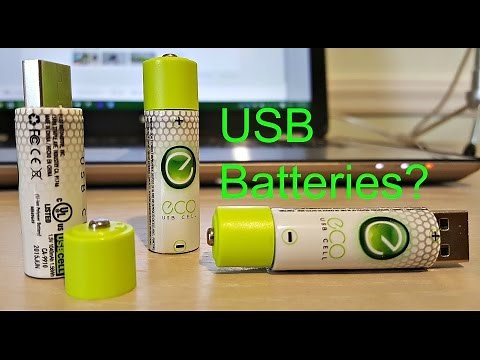 USB Charging Batteries?