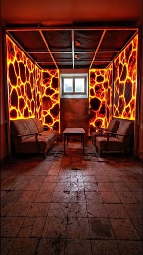 Insane Room Transformation The Floor is LAVA! #shorts