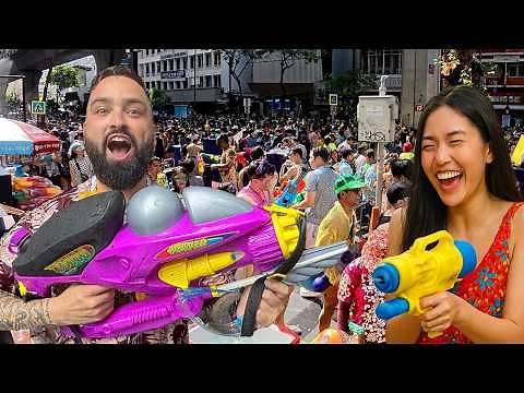 INSANE Songkran Festival in Bangkok, Thailand 🇹🇭