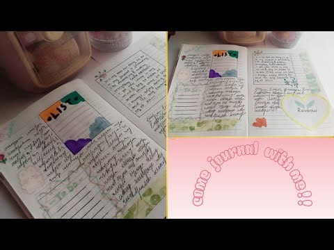 Soft Aesthetic Journaling ✨ | Simple & Calm Daily Journal Routine #easy #aesthetic #stressrelief