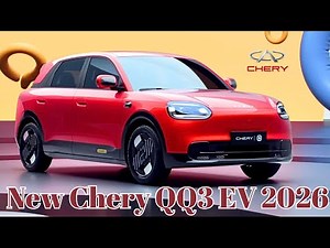 Style Meets Tech! ✨ 2026 Chery QQ3 EV: The Most Charming Compact Car?
