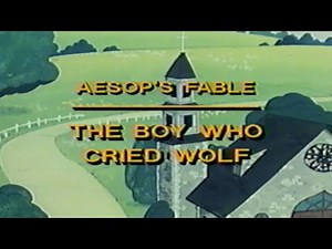 AESOP'S FABLE: THE BOY WHO CRIED WOLF (1986/1991) — Golden Book Video [VHS Rip Digitization] Cartoon