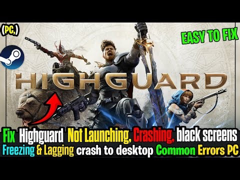 Fix Highguard Crashing, Freezing & Not Launching on PC | Lag, CTD & Black Screen Solved 🔧