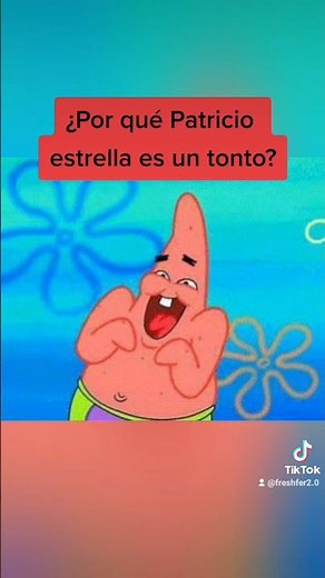 Why is Patrick Star a fool? #nick #patrickstar