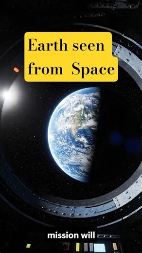 How EARTH look like from spce? #earthfromspace #spacefacts