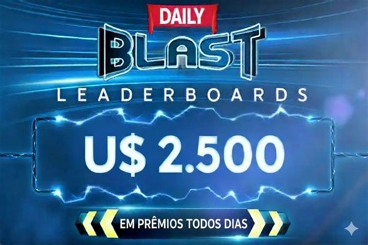 Rankings BLAST do 888poker distribuem US$ 2.500 em prêmios diariamente
