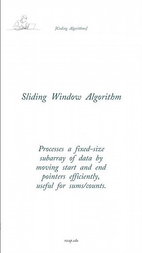 Sliding Window Algorithm