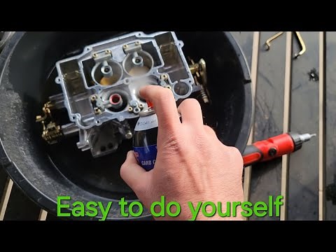 How to clean an Edelbrock Carburetor