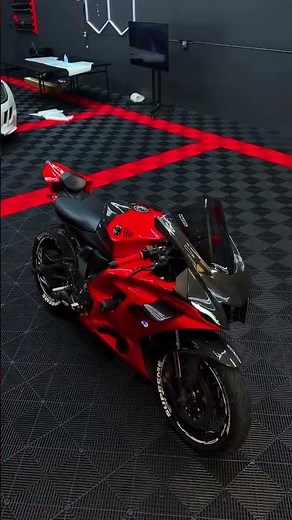 Yamaha R7 Red Color ❤️🔥 | Stunning Supersport Bike | Pure Racing Style🏍️ #YamahaR7 #R7 #Yamaha #bike