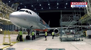 Australia's largest budget airline has embarked on a multi-million dollar program to squeeze more seats onto its planes. #9News | http://9News.com.au | 9 News Melbourne