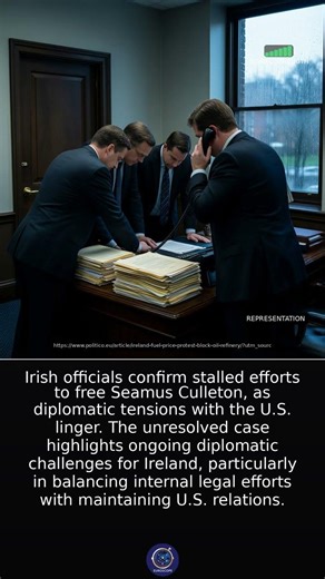 Irish government's discreet handling of Seamus Culleton case raises diplomatic concerns