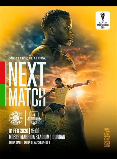 Khosi 4 Life: Upcoming CAFCC Game in Durban