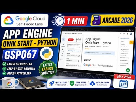 App Engine Qwik Start - Python | GSP067