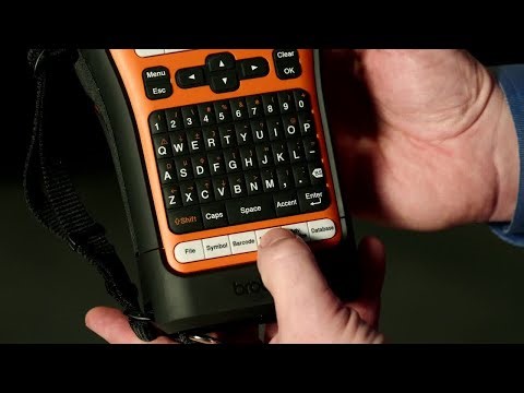 How to Serialize a Barcode on P-touch EDGE