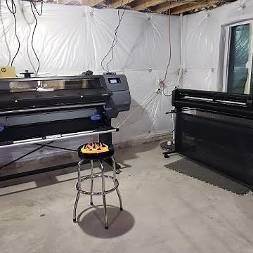 HP latex 115 finally setup and running