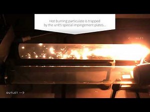 Spark Arrestor 2 - inline spark filter for fume extraction systems