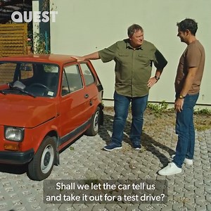 Mike and Elvis travel to Poland to see a rare Fiat 126 with just over 36,000 miles, but they encounter a very strange problem... 🫣 #WheelerDealersWorldTour | Quest