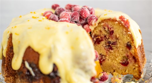 Orange Cranberry Bundt Cake Recipe