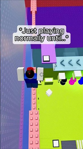 POP vs TROLLER in WALLHOP TOWER... #roblox #troll